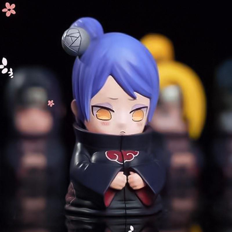Mô hình chibi team AKATSUKI cực cute dễ thương, figure anime naruto để bàn decor trang trí pc cực đẹp, itachi, pain
