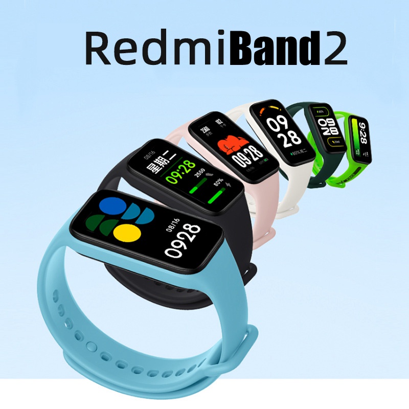 Dây Đeo Thay Thế Chất Liệu TPU Silicone Mềm Cho Redmi Band 2 Xiaomi Redmi Band2