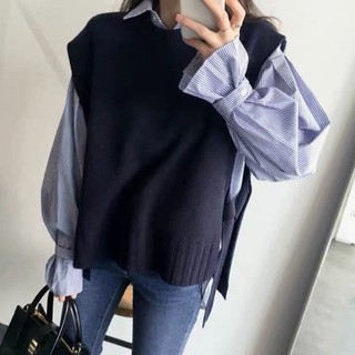 (Order) Có tách set áo sơ mi, áo gile len (kèm ảnh thật)