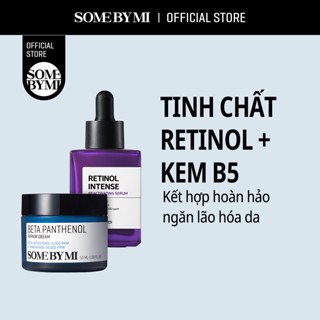 Bộ đôi ngăn lão hóa và phục hồi với Tinh chất 0.1% Retinol Intense và Kem