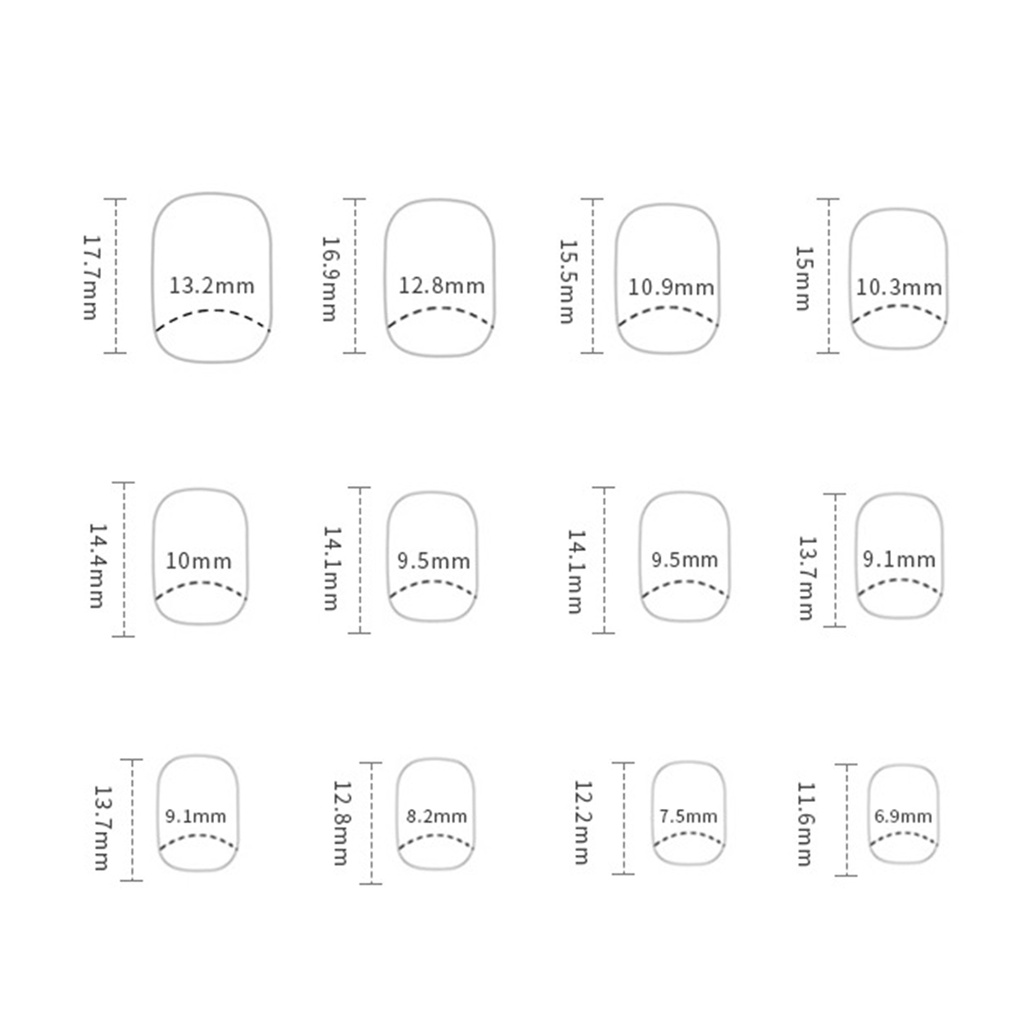 1 Bộ Móng Tay Giả Đính Ngọc Trai Giả Bảo Vệ Toàn Diện Có Thể Tháo Rời