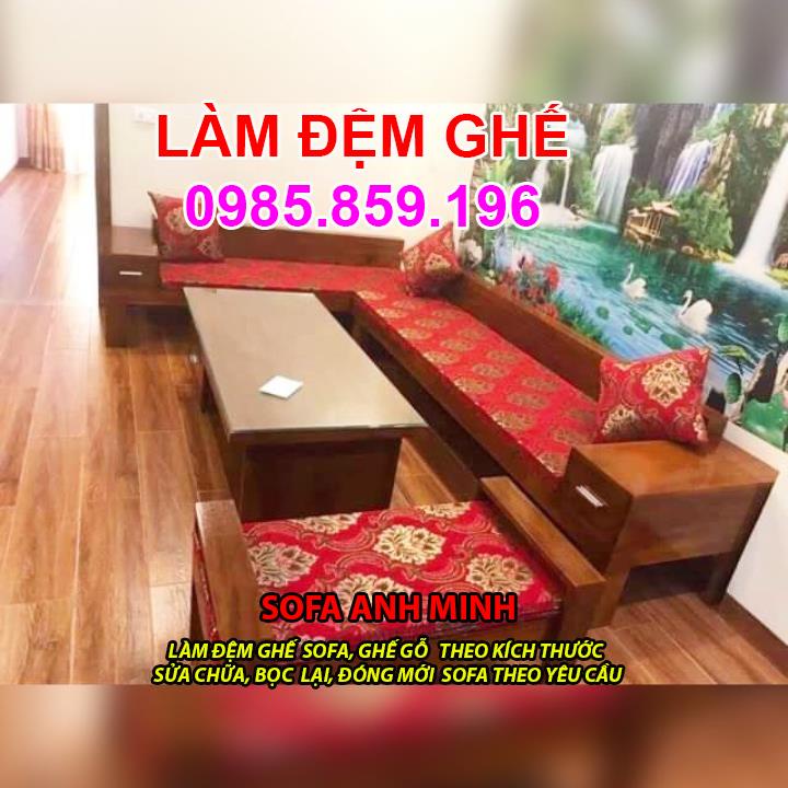 NỆM GHẾ phường Cầu Dền Hai Bà Trưng, MAY NỆM GHẾ PHÒNG KHÁCH Ở phường Cầu Dền Hai Bà Trưng Hà Nội
