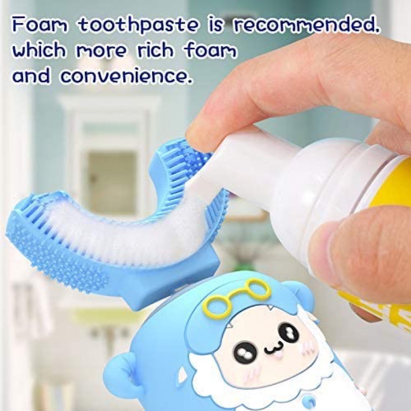 Bàn chải chữ u cho bé