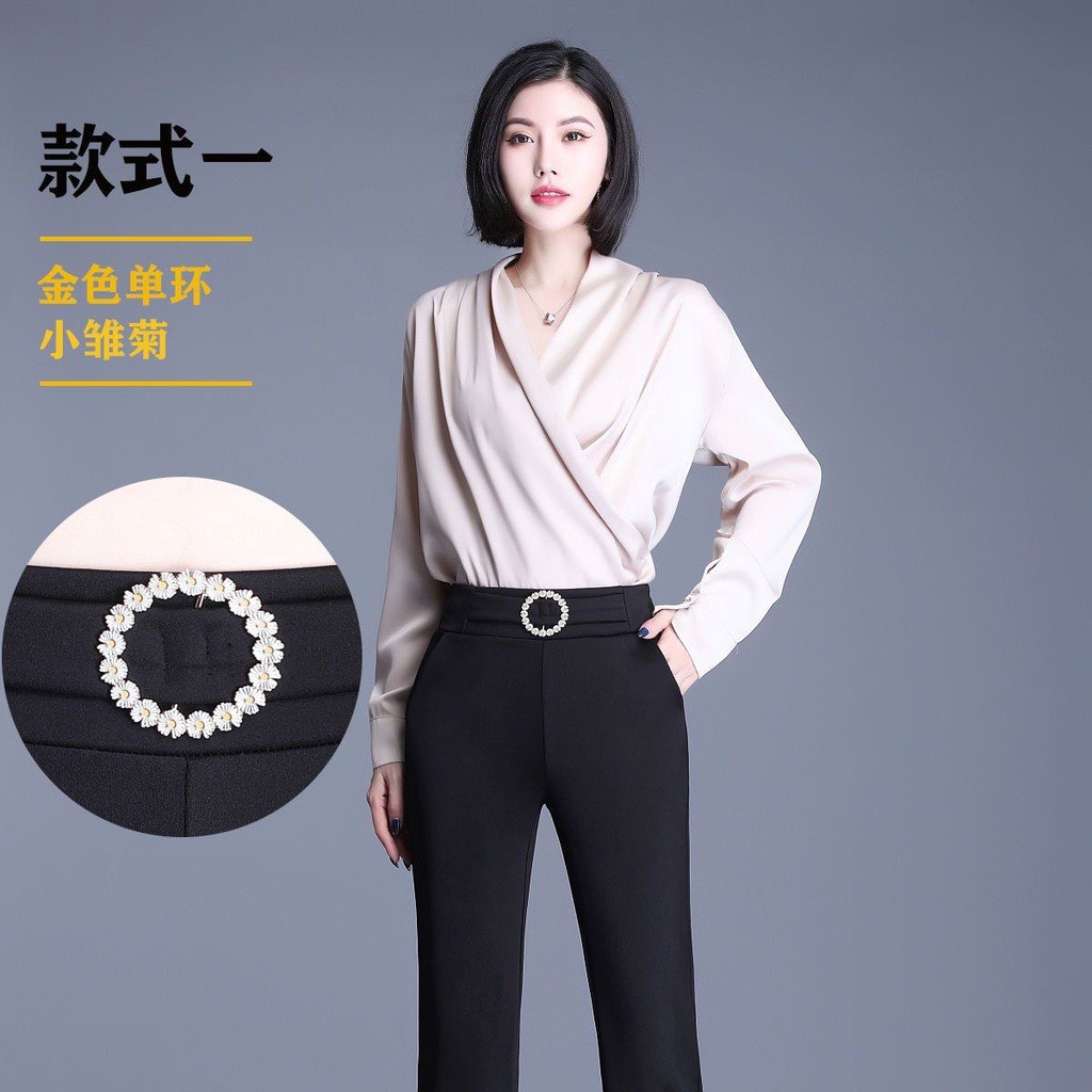 Quần Tây Ống Loe Lưng Cao Màu chất liệu cao cấp-TCS-Mã 161E