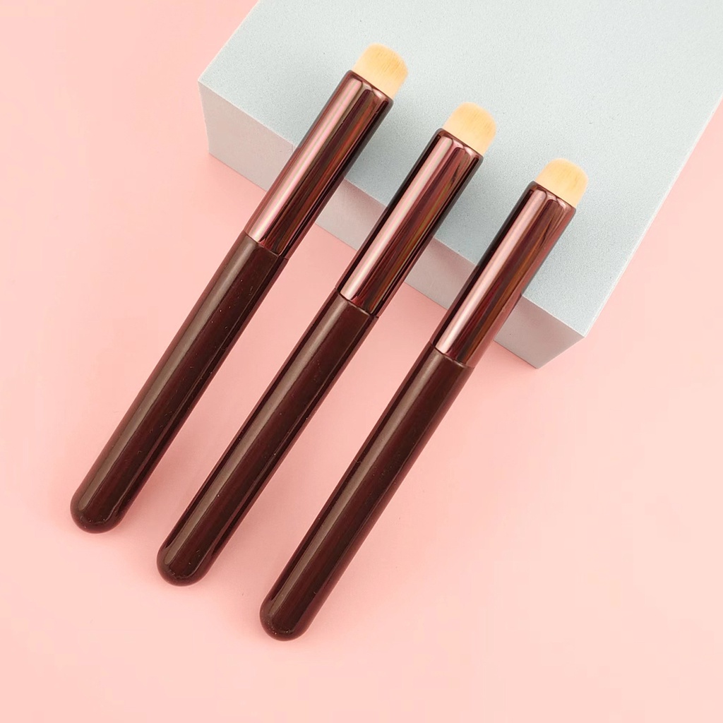 Cọ Tô Son Môi Đầu Tròn Không Nhòe Dễ Vệ Sinh Cho Nữ