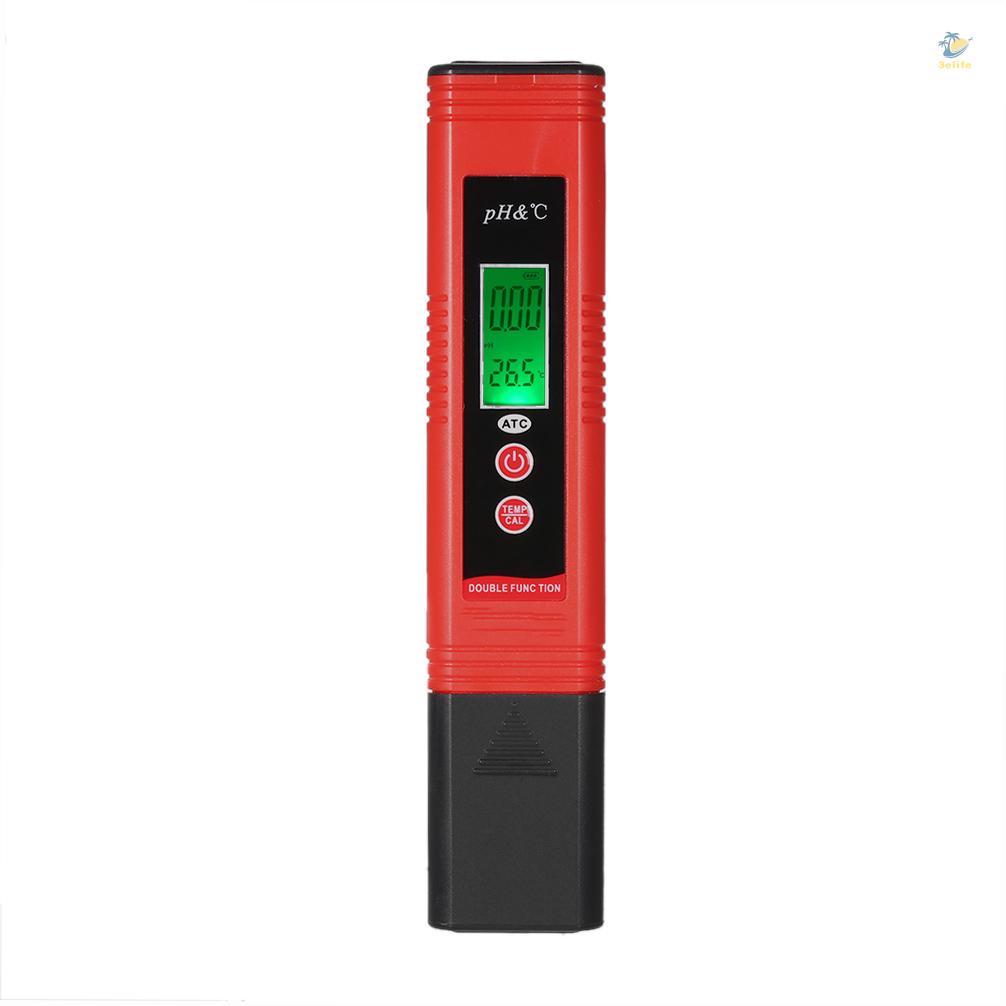 Đồng Hồ Đo Nhiệt Độ Tự Động KKmoon pH-007 Có Màn Hình LCD Và Đèn Nền