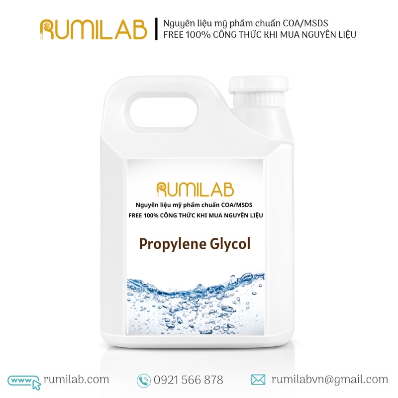 PROPYLENE GLYCOL 500G/1KG - RUMILAB