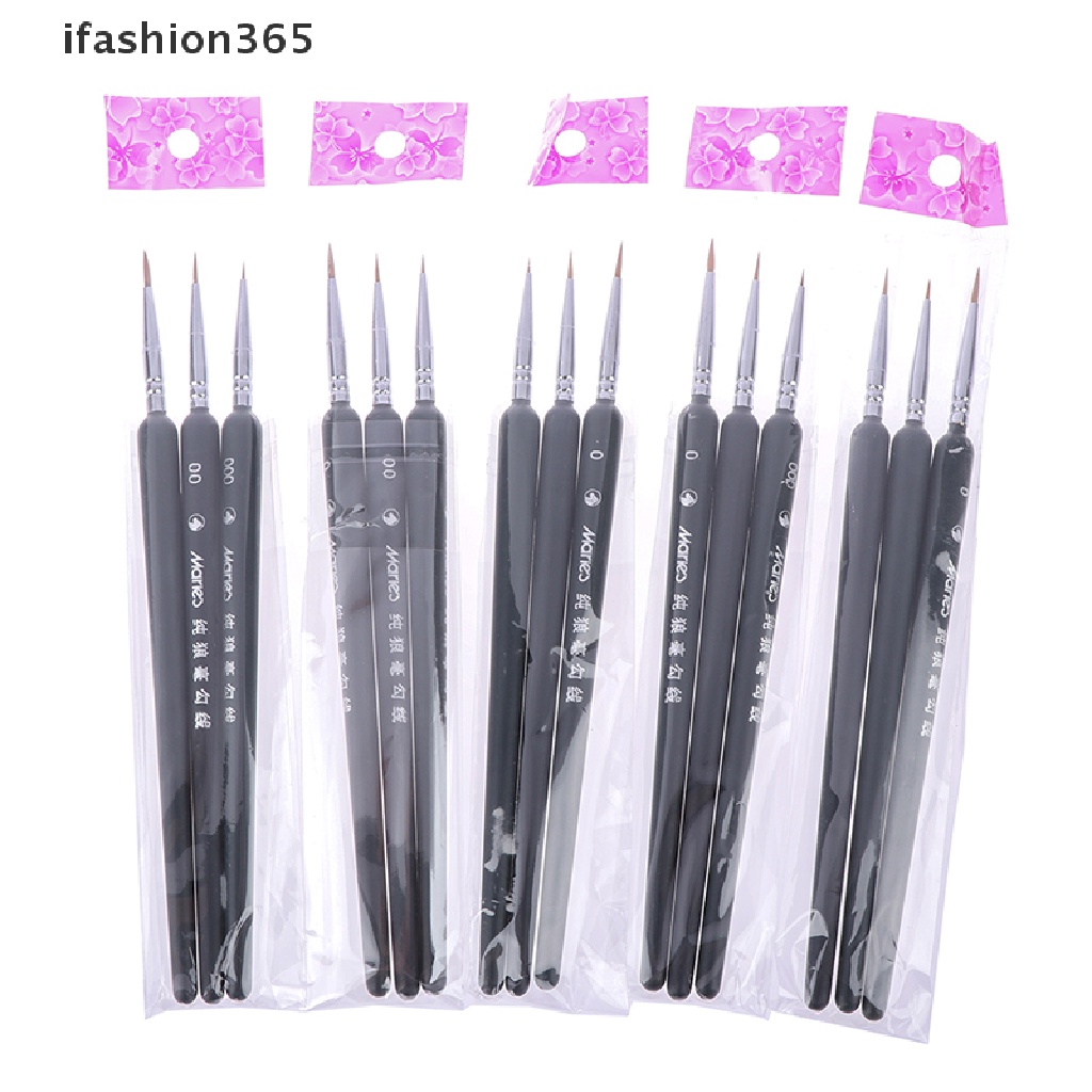 Set 3 Cọ Vẽ Trang Điểm Chuyên Nghiệp ifashion365 0 / 00 / 000