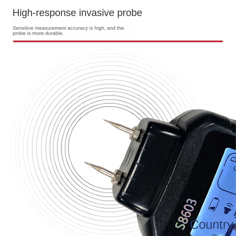 Thiết Bị Đo Độ Ẩm 0-99.9% Gỗ Màn Hình LCD