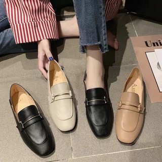 Giày bệt da mềm big size 35-43 - hàng quảng châu