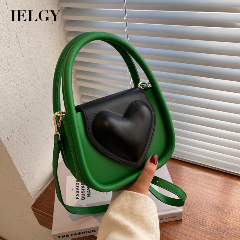 Túi Đeo Vai Họa Tiết Trái Tim Đơn Giản Thời Trang Cao Cấp Dễ Phối Đồ Cho Nữ