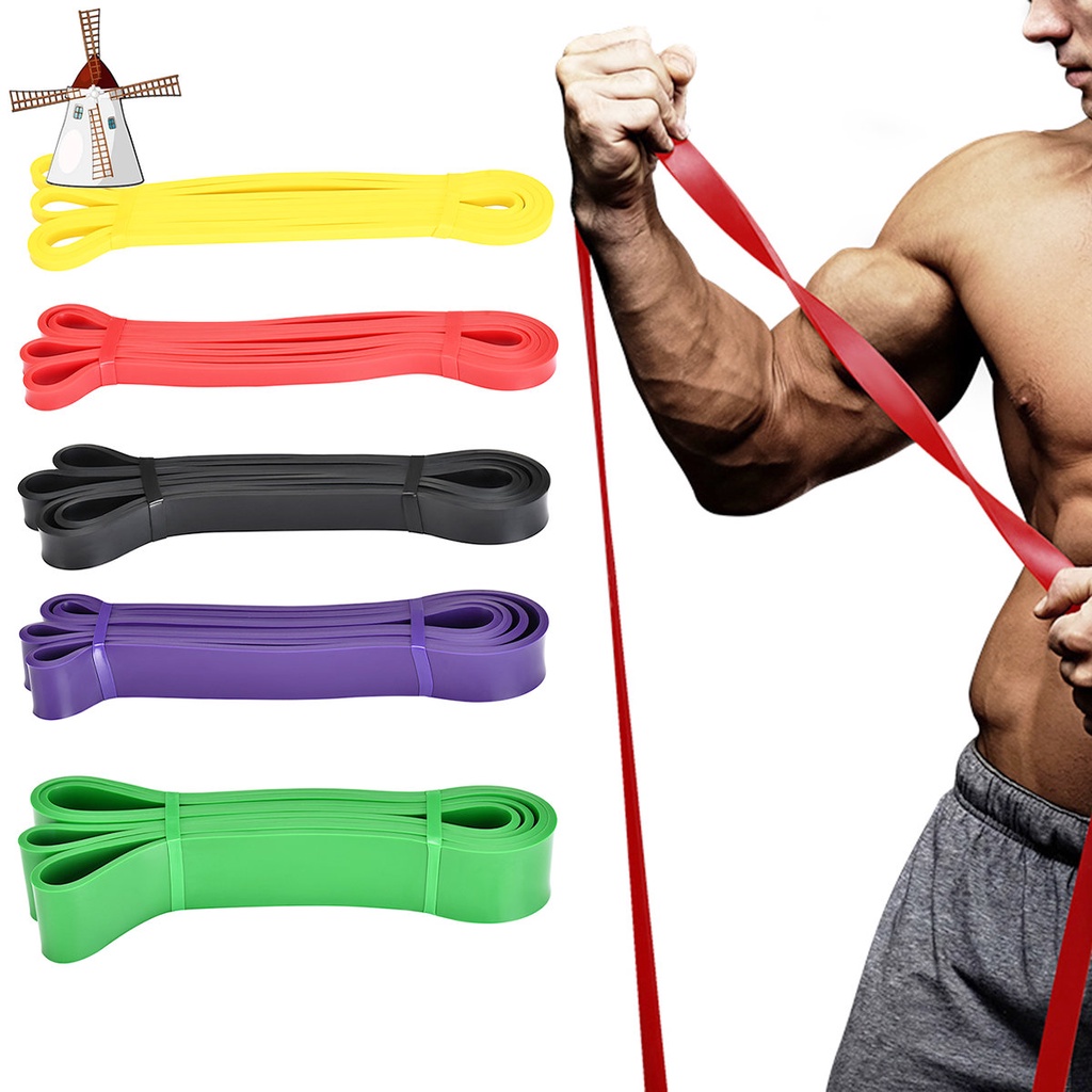 Dây Kháng Lực - dây trợ lực tập gym Powerband Tập Toàn Thân Chính hãng Process Cực bền