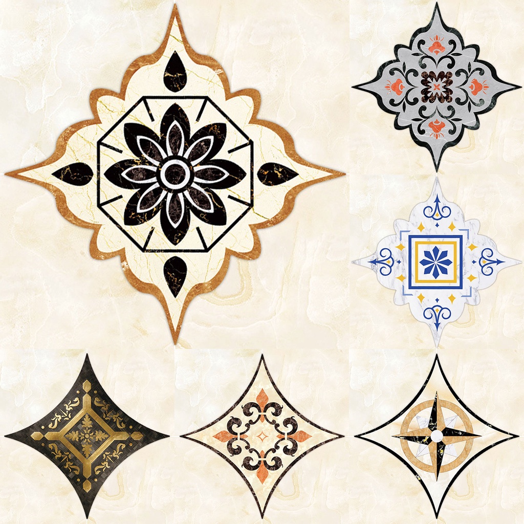 Bộ 36 Miếng Dán Sàn Nhà Bằng PVC Chống Thấm Nước Tự Dính Tiện Dụng