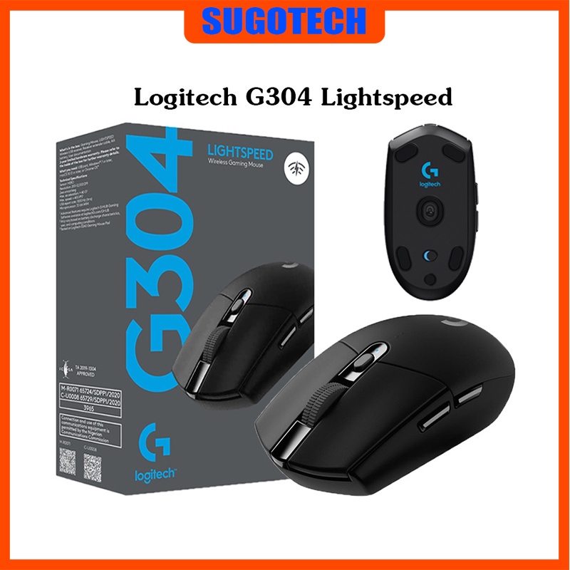 Chuột không dây, chuột logitech G304 Lightspeed đầy đủ chức năng, 6 nút siêu tiện lợi