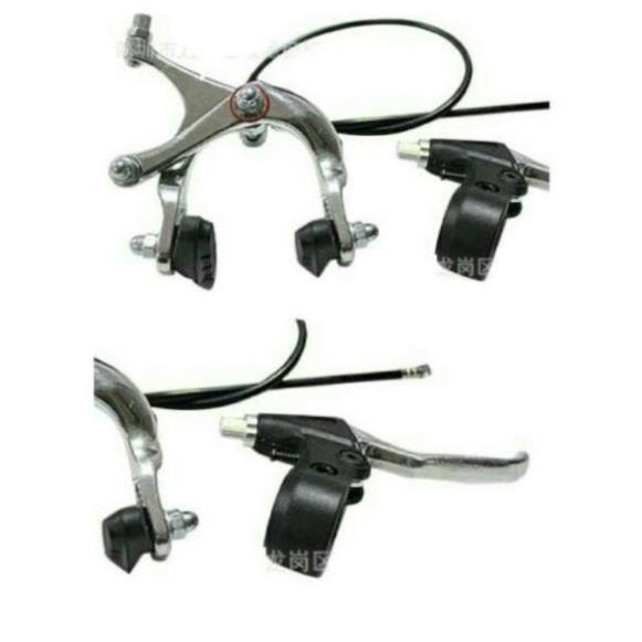 Thắng phụ xe đạp fixgear trước, bộ phanh trước làm từ hợp kim nhôm
