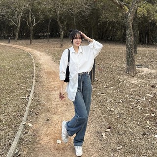 Sơ mi trơn dài tay lê na bigsize