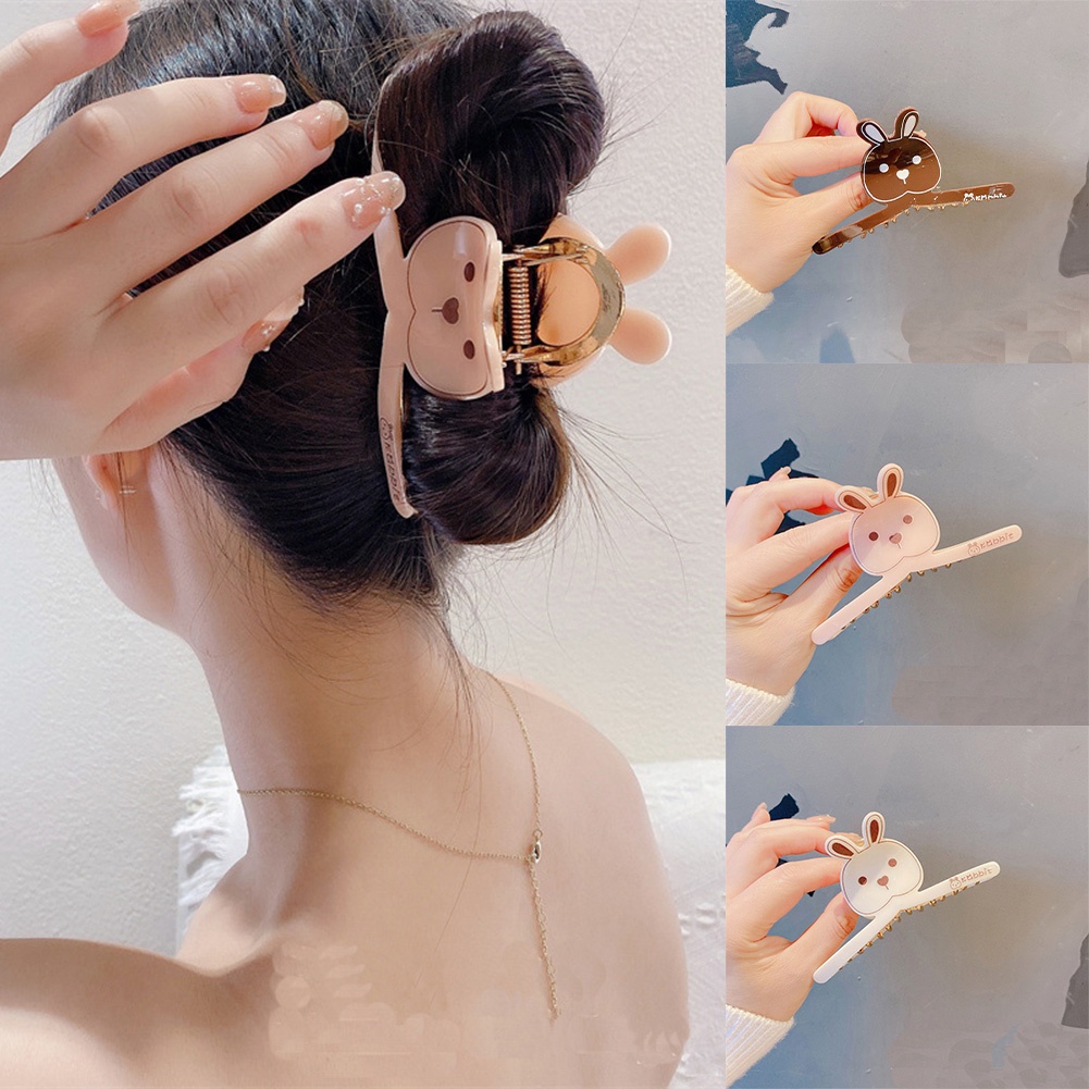 Kẹp Tóc Kiểu Dáng Hoạt Hình Dễ Thương Dành Cho Nữ