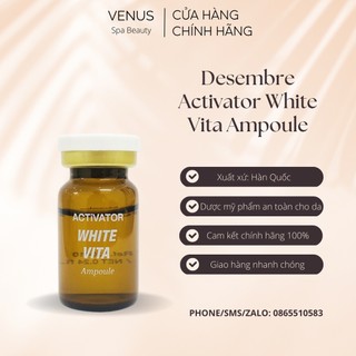 Tế Bào Gốc Dưỡng Trắng Desembre Activator White Vita Ampoule - 01 Ống x 7ml