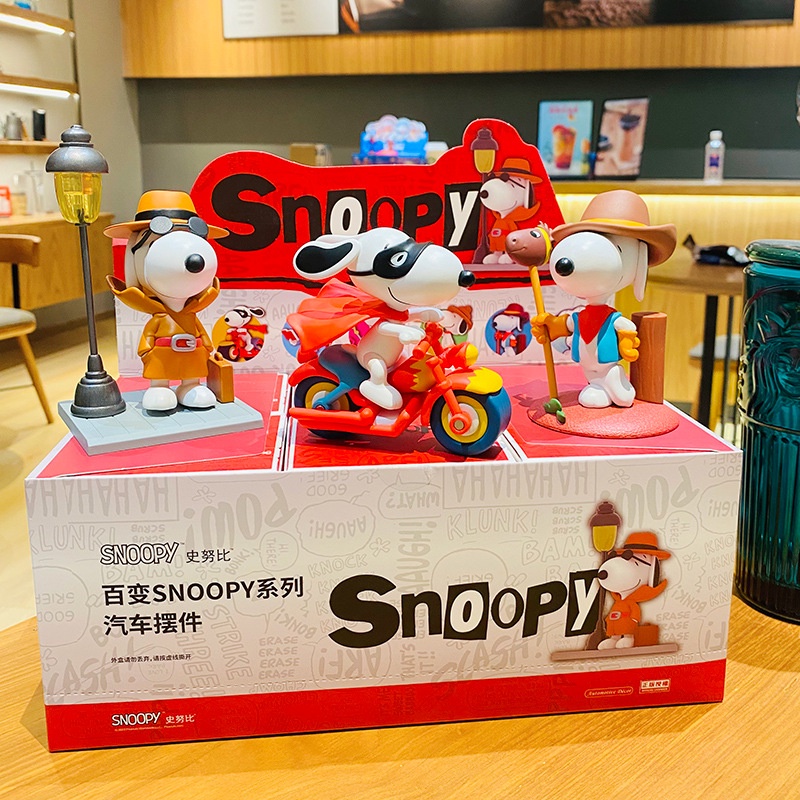 Mô Hình Búp Bê Snoopy Dễ Thương Dùng Trang Trí