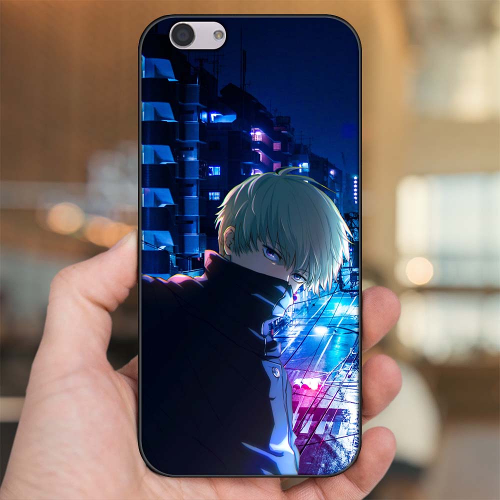 Ốp lưng Oppo F1s, F3, F3 Plus viền đen in hình Inumaki Toge Jujutsu Kaisen Chú Thuật Hồi Chiến
