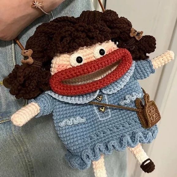 Túi Đựng Điện Thoại Hình Quyển Sách Miệng To Dễ Thương Cho Bạn Gái Tanabata