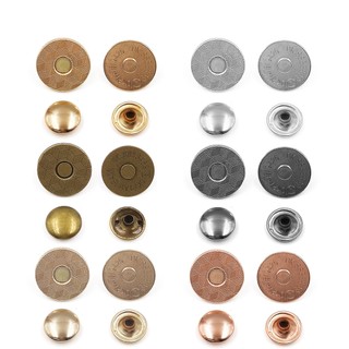 Set 10 nút nam châm 14mm 18mm cho túi xách chuyên dụng