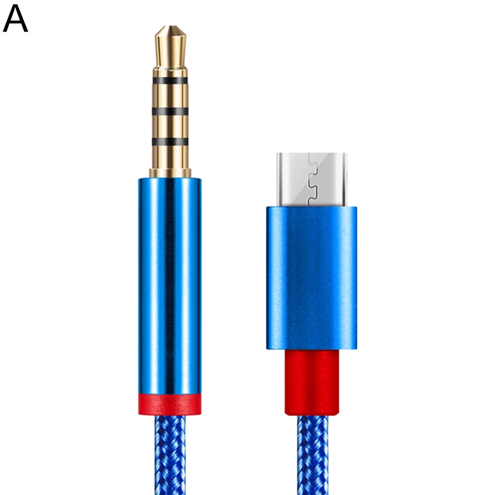 Cáp chuyển đổi LENOVO 1m đầu cắm Type-C sang 3.5mm cho loa xe hơi