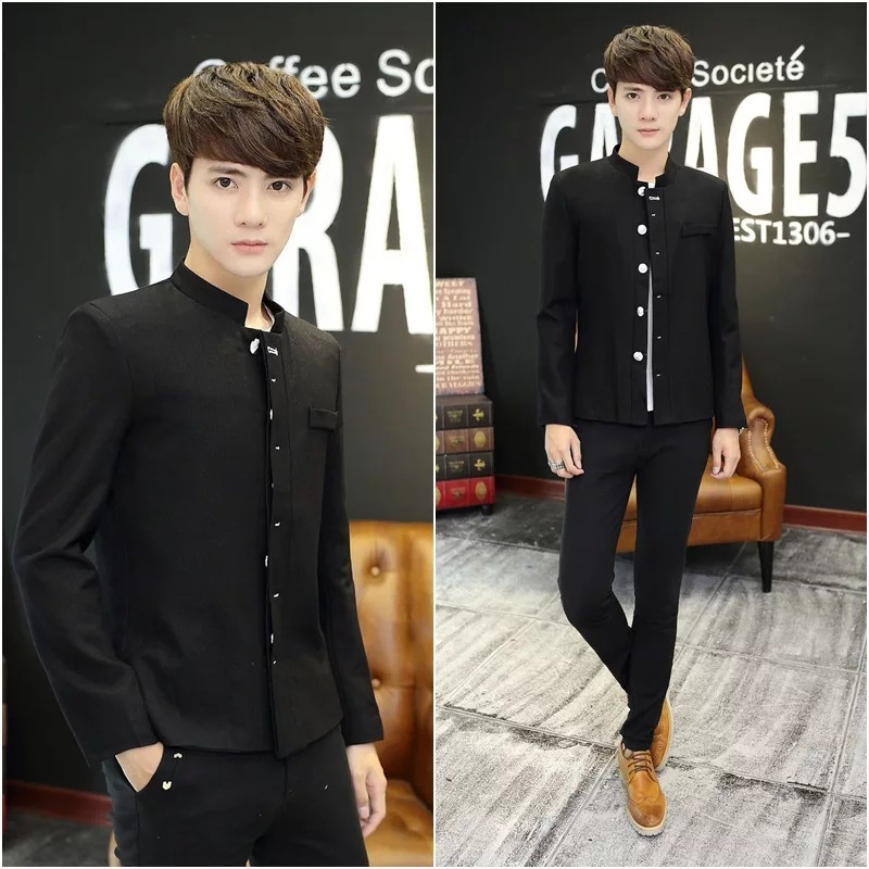 Áo khoác Blazer đồng phục trường trung học Nhật Bản Gakuran Plus Size 4XL