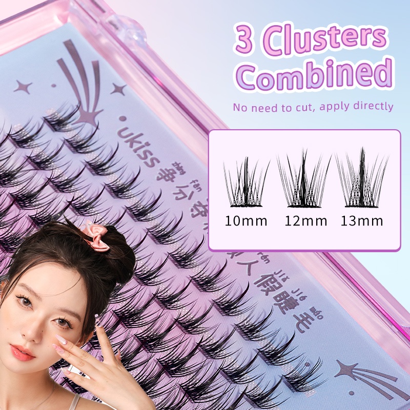 Bộ 3 Cụm Mi Giả Kèm Nhíp Gắp 10mm + 12mm + 13mm) Hoặc