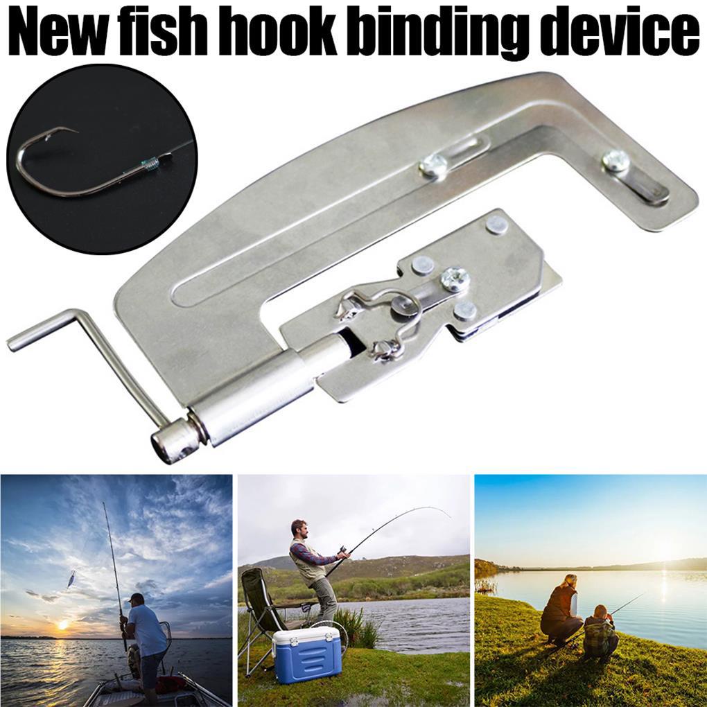 Máy Buộc Dây Câu Cá Bằng Thép Không Gỉ Đa Năng Cho Người Mới Bắt Đầu