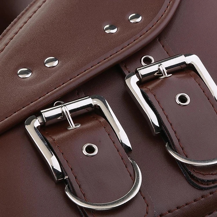 Cặp Túi 27cm Đuôi Xe Máy Chống Nước cho xe Moto bằng da PU cao cấp