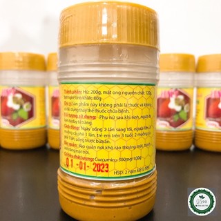 Nghệ Bột Mật Ong Long Khánh 1 lọ ( nghệ mật ong sệt )