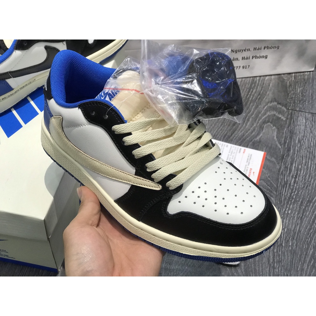 Siêu Phẩm Giày Thể Thao Sneaker J/D Tra/Vis Xanh Thấp Siêu Hot Cao Cấp Ảnh Thật + freeship + Tặng Tất