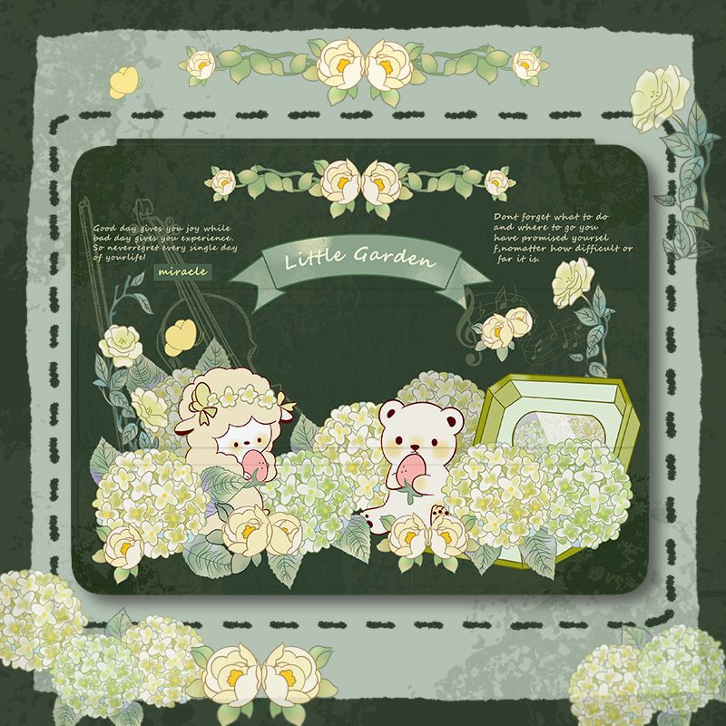 Ốp Máy Tính Bảng Hình Winnie iPad Pro 12.9 10.2 Gen 10 Gen 9 Gen 8 iPad Case 2021 Air4 5 10.9 Air1 / 2 9.7 Mini 4 5 Pro12.9 Giá Đỡ