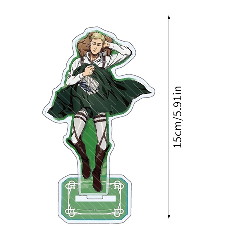 Mô Hình Nhân Vật Attack On Titan Đứng Được Bằng Acrylic