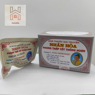 COMBO 10 TẶNG 1 Phong thấp cốt thống hoàn Nhân Hòa HỖ TRỢ XƯƠNG KHỚP