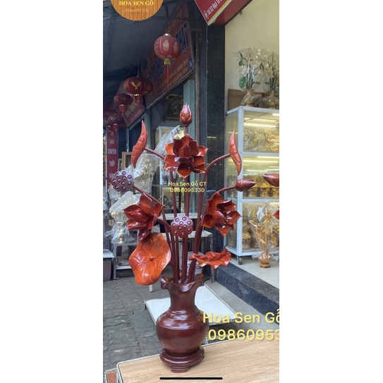 Hoa Sen Gỗ Hương