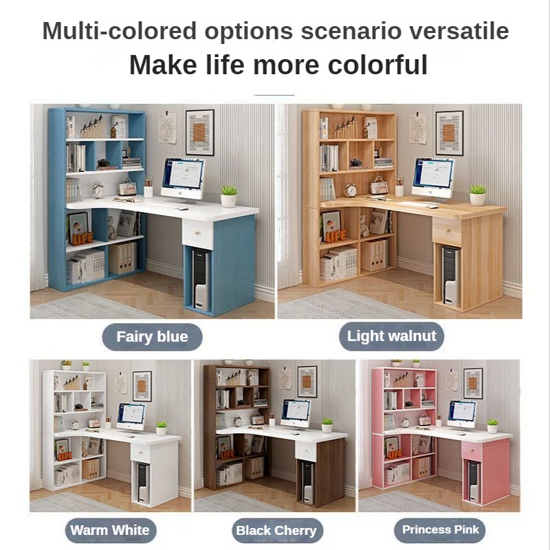 Bàn Làm Việc Với Tủ Sách Bàn Máy Tính Đa Chức Năng Trang Chủ Sinh Viên Bàn Học Phòng Ngủ Văn Phòng
