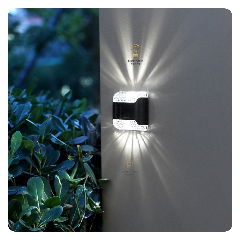 Đèn Gắn Tường Energy Green Lighting Hiệu Ứng XY MT-1231 - Sử Dụng Năng Lượng Mặt Trời - Bảo Hành 12 Tháng