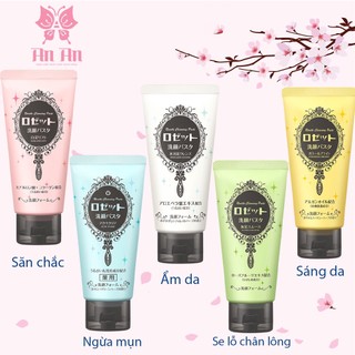 Sữa Rửa Mặt Rosette Nhật Bản 120g ( đủ màu )
