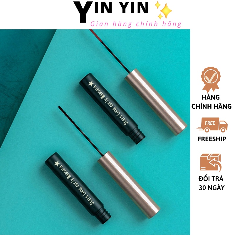 Mascara Đầu Cọ Nhỏ Chuốt Mi Cong Dài Kháng Nước Chống Mồ Hôi Không Lem Nhòe / Chuốt Mi Siêu Mỏng MAS 93 Yin