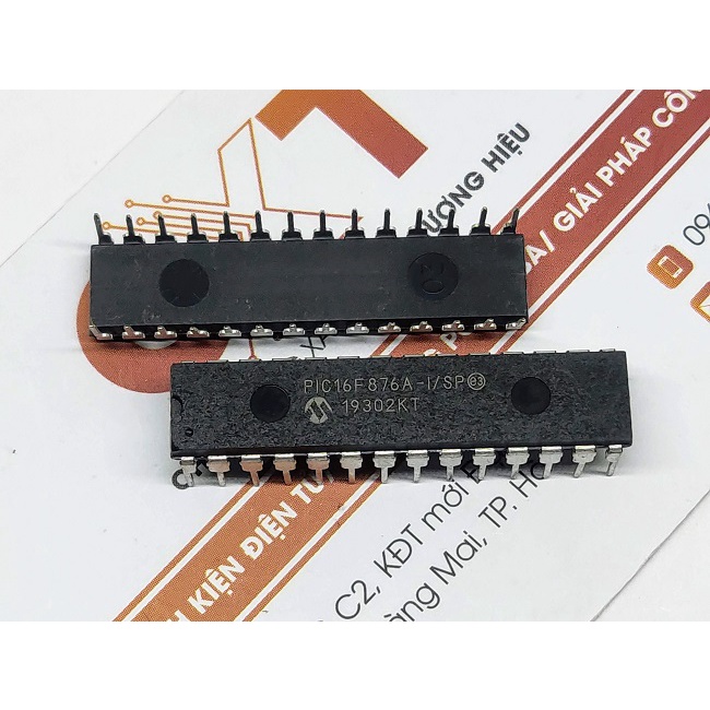 PIC16F876A-I/SP IC MCU 8Bit 14KB FLASH 28SPDIP