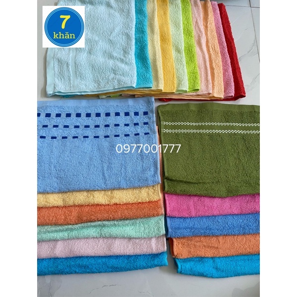 Khăn mặt Macio & Hải Cẩu 100% Cotton nhiều màu - 28x42cm - Chính hãng Phong Phú