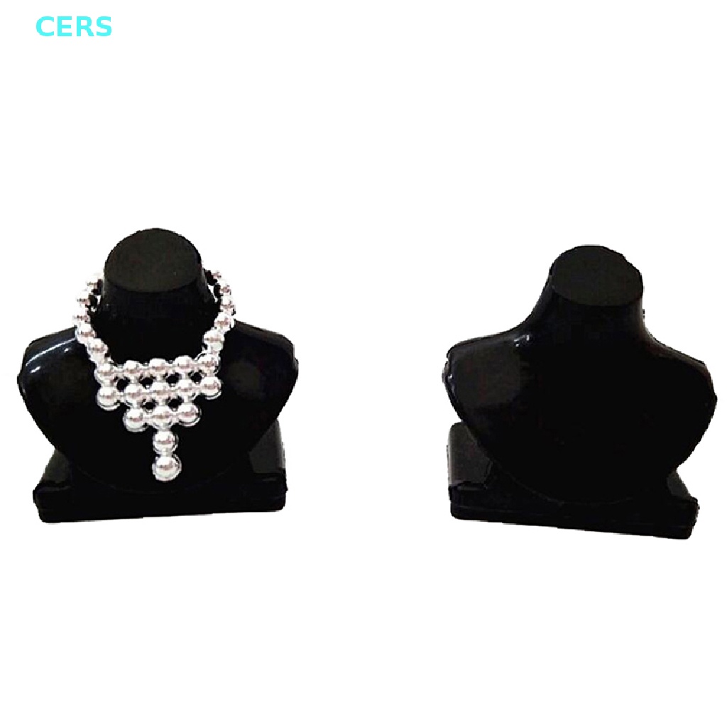 1 Giá Đỡ Vòng Cổ Mini Màu Đen Trang Sức Dành Cho Búp Bê RS