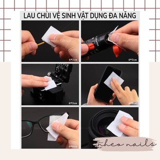 bông tẩm cồn, dụng cụ nailbox