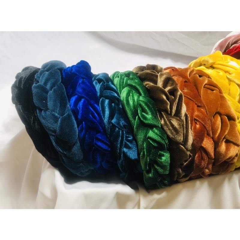 Bờm nhung tết bản to cho mẹ và bé có sỉ