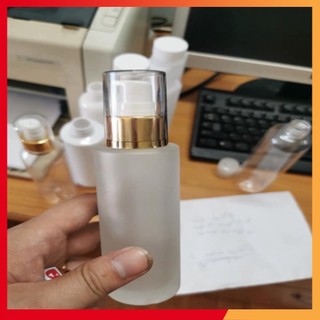 Chai xịt giọt bằng thuỷ tinh mờ (30ml-50ml)