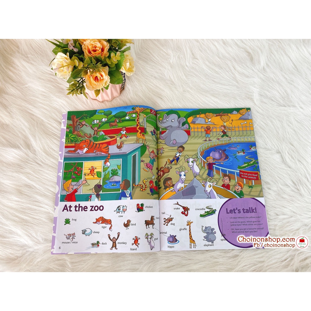 Bộ CAM wordlist picture book - 3 cuốn