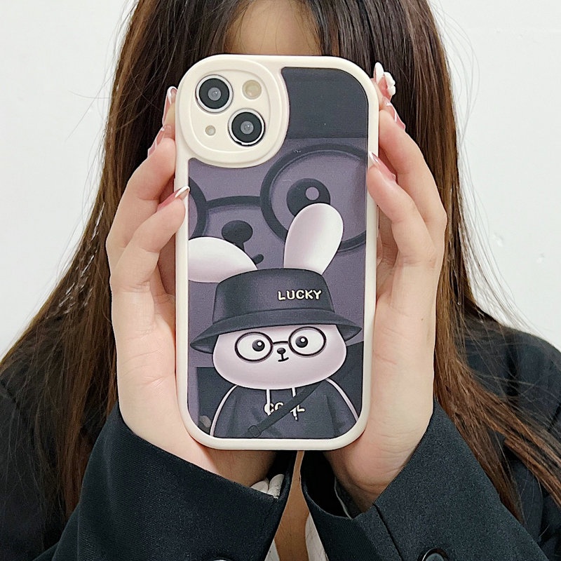 VIVO V25 Y22 Y22S Y21 Y20 Y20i Y12S Y20S G Y12A Y21T Y21S Y33S Y33T Y15S Y15A Y50 Y30i Y16 Y51 Y31 Y53S Y75 Y72 Y52 T1 5G Y01 Y19 S1 Y17 Y15 Y12 Y3S V11i Y93 Y95 Y91i Y91C Y1S Y85 V23 V23E V21E 4G V20 V15 Pro V9 V5 2021 2022 CartoonRabbit Soft Case XPN 41