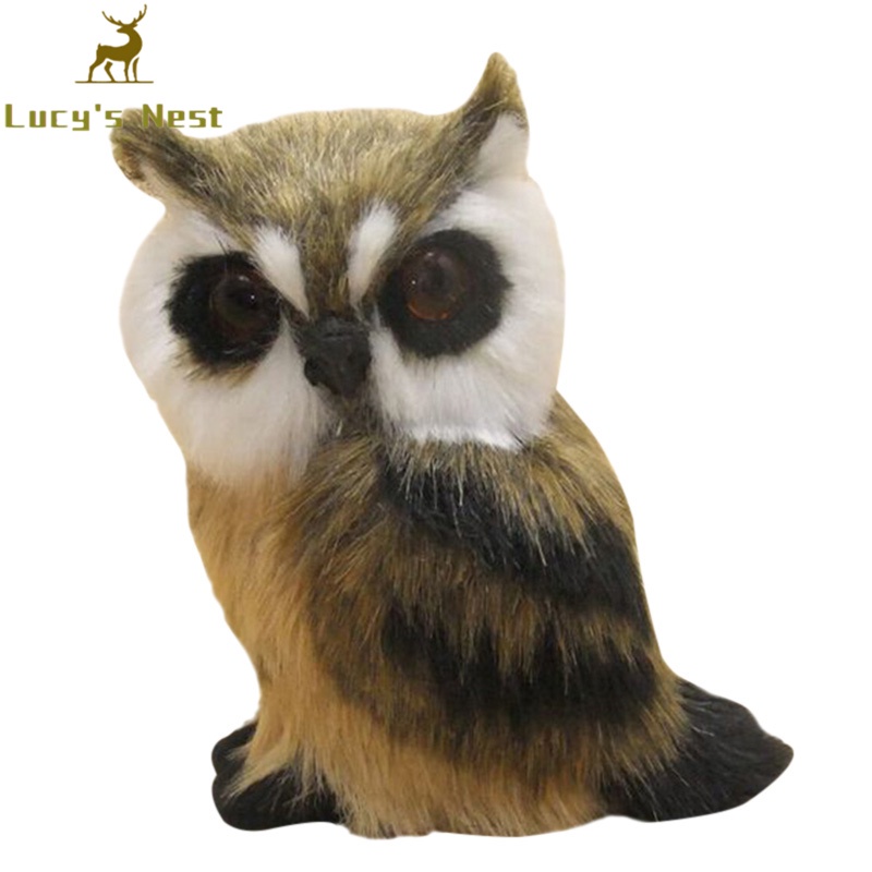 Cú Nhồi Bông Dễ Thương Dùng Để Trang Trí Nội Thất